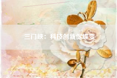 三门峡：科技创新促蝶变